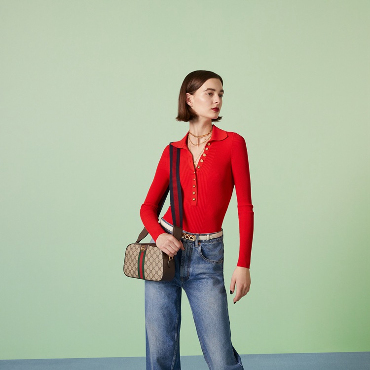 752591.FACFW.8920.004.100.0000.Light Ophidia GG small shoulder bag